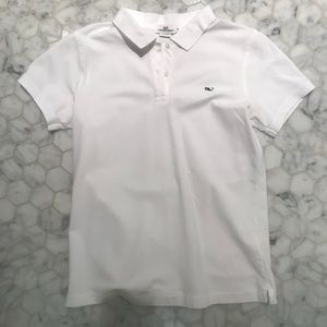 VINEYARD VINES WHITE POLO WORN TWICE